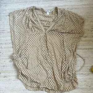 Tara Grinna mesh kaftan cover up. Size medium